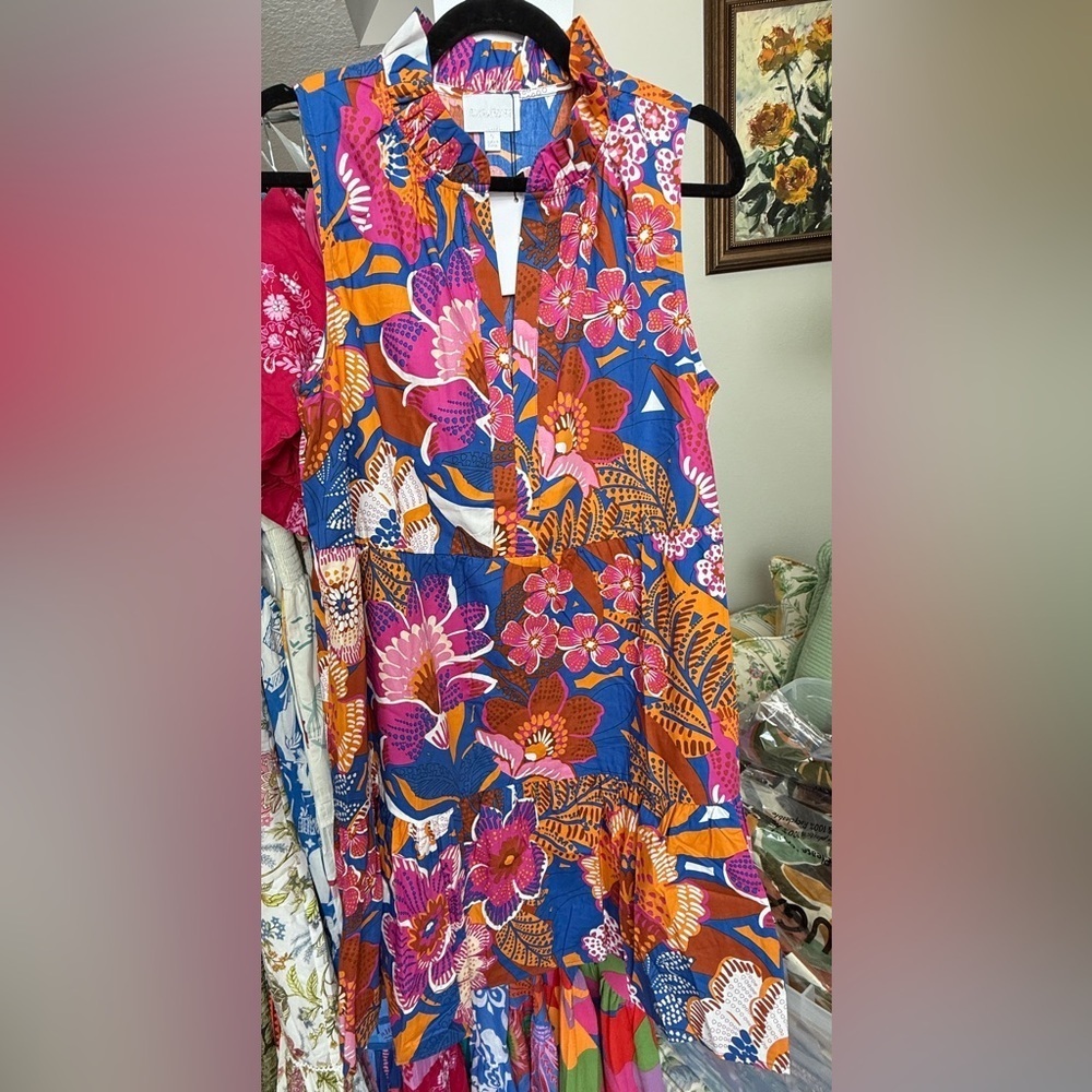 SugarLips Eveline Floral Gemmely Shift Mini Dress - Picture 7 of 7